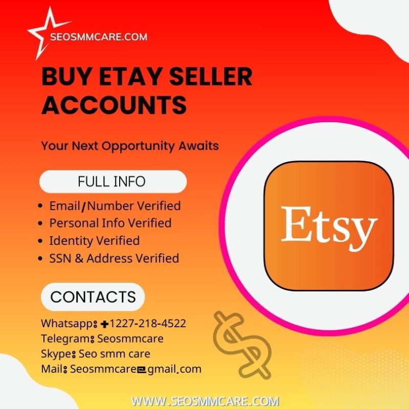 Buy Etsy Seller Accounts