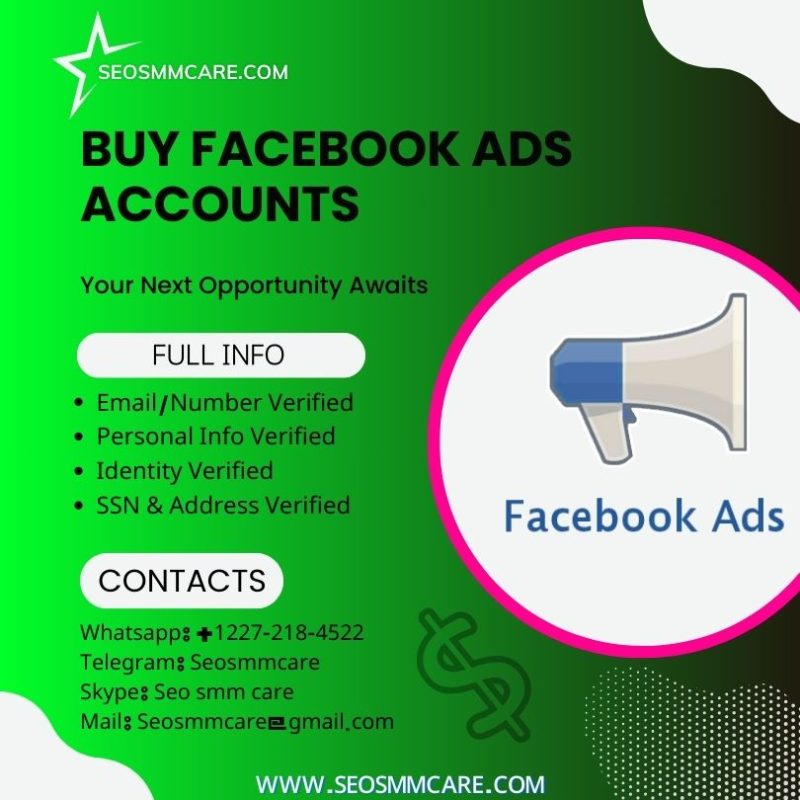 Buy Facebook Ads Accounts