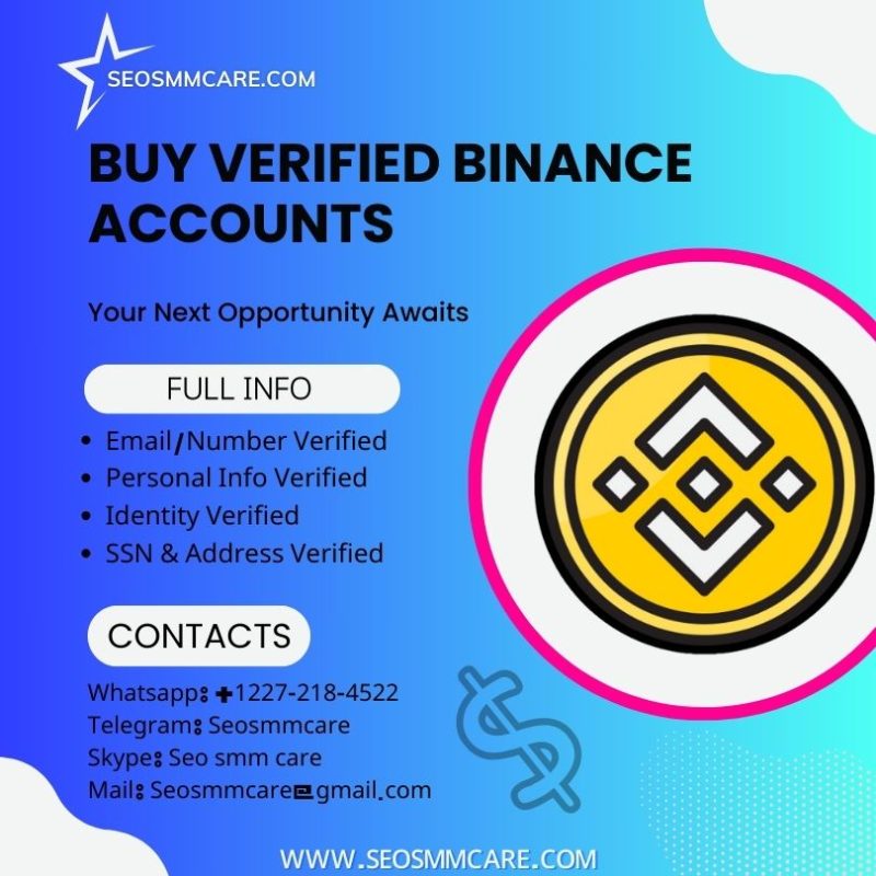 Buy Verified Binance Accounts