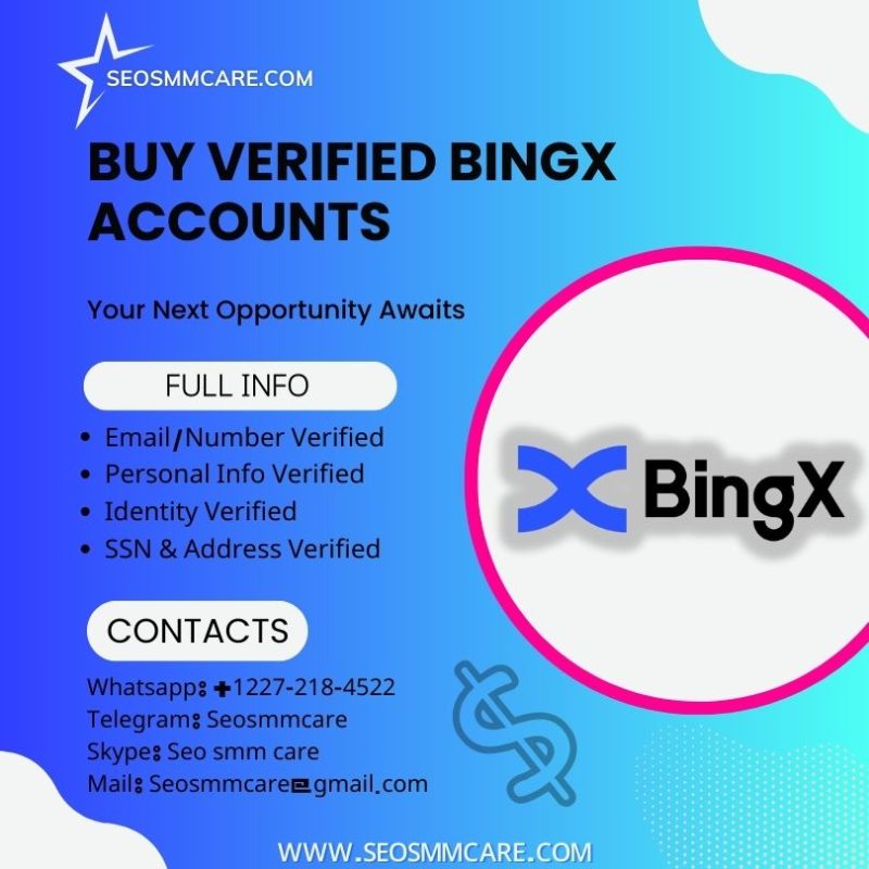 Buy Verified BingX Accounts