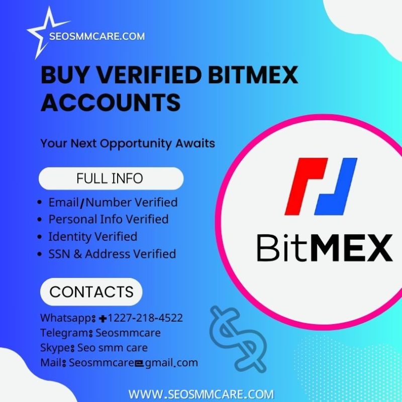 Buy Verified Bitmex Accounts