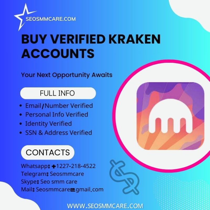 Buy Verified Kraken Accounts