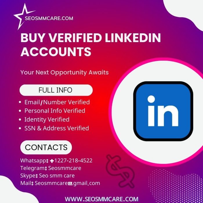 Buy Verified Linkedin Accounts