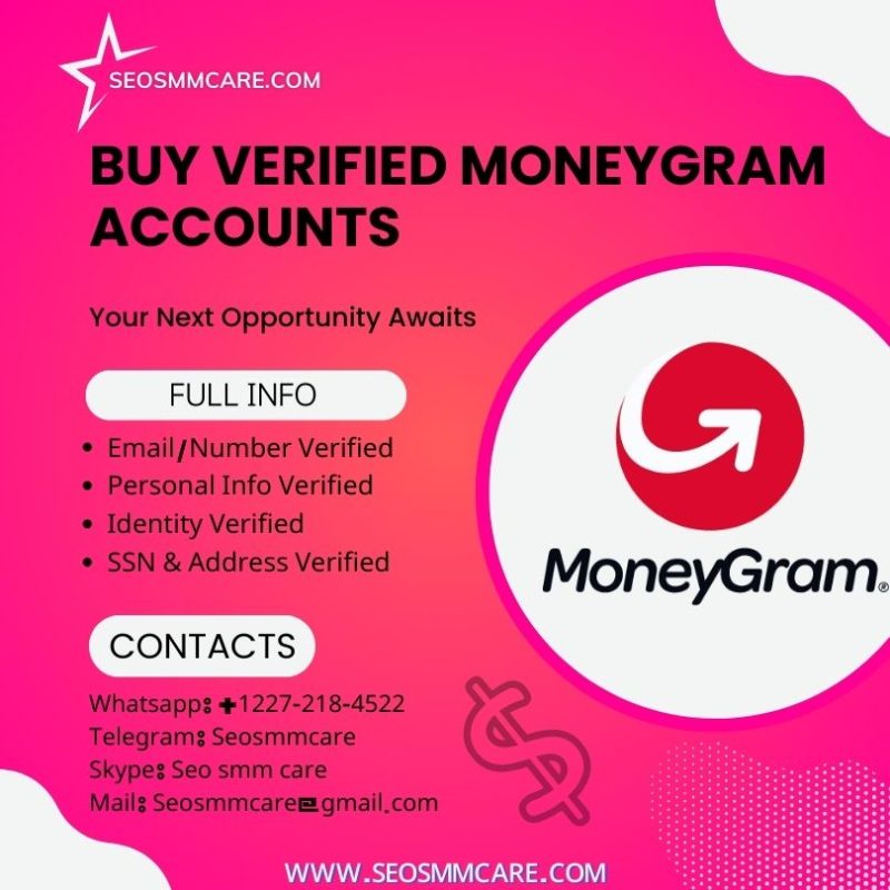 Buy Verified MoneyGram Accounts
