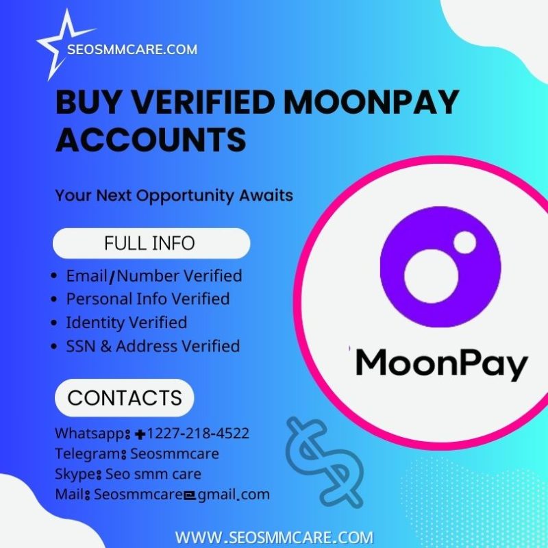 Buy Verified Moonpay Accounts