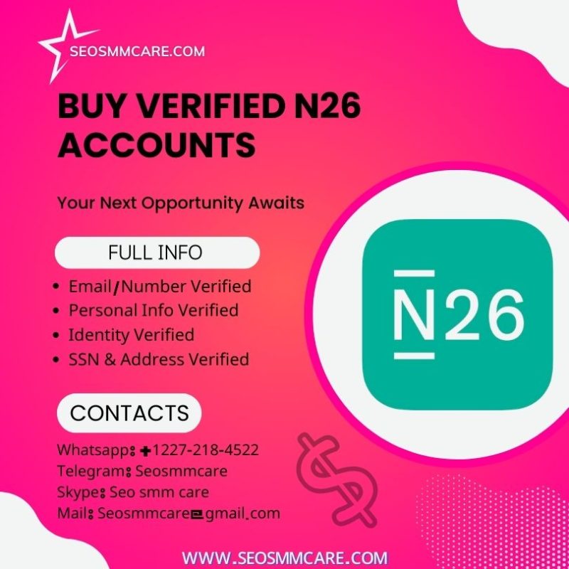 Buy Verified N26 Accounts