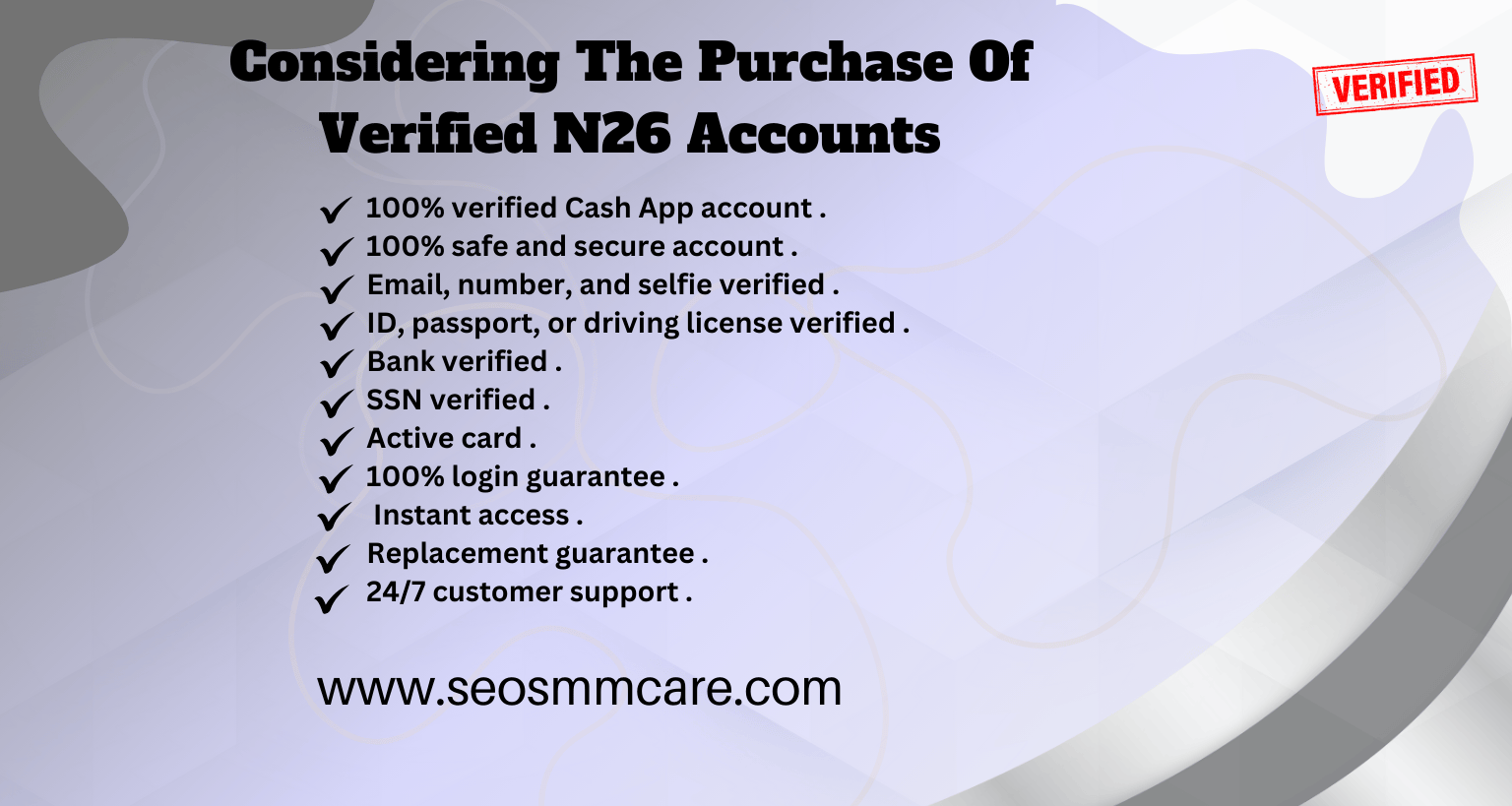 Buy verified n26 accounts
