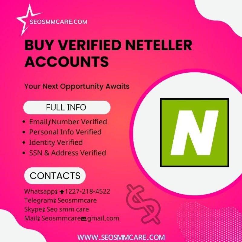 Buy Verified Neteller Accounts