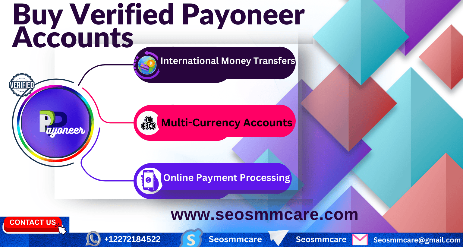 Buy verified payoneer accounts