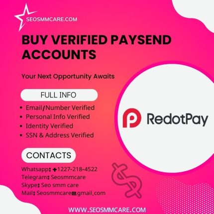 Buy Verified Redotpay Accounts