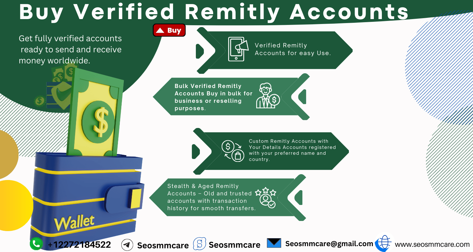 Buy verified remitly accounts
