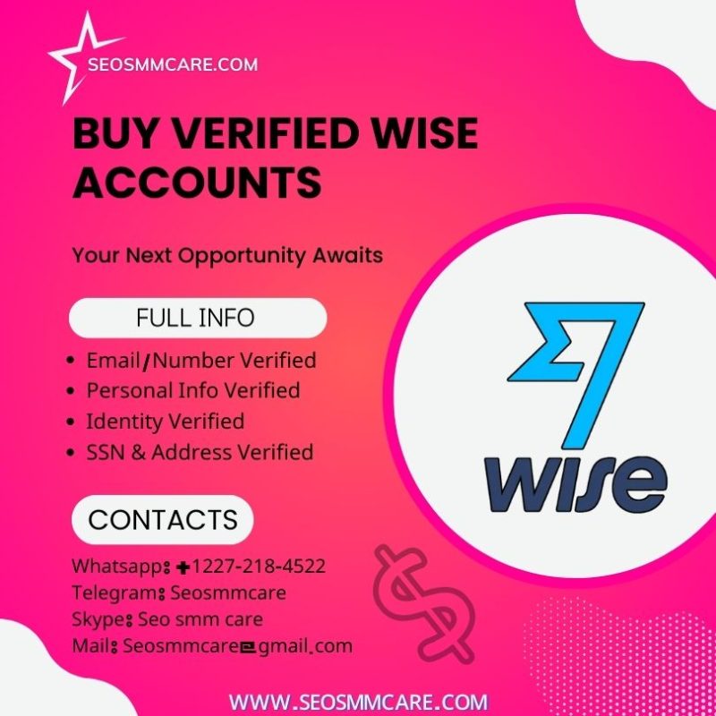 Buy Verified Wise Accounts