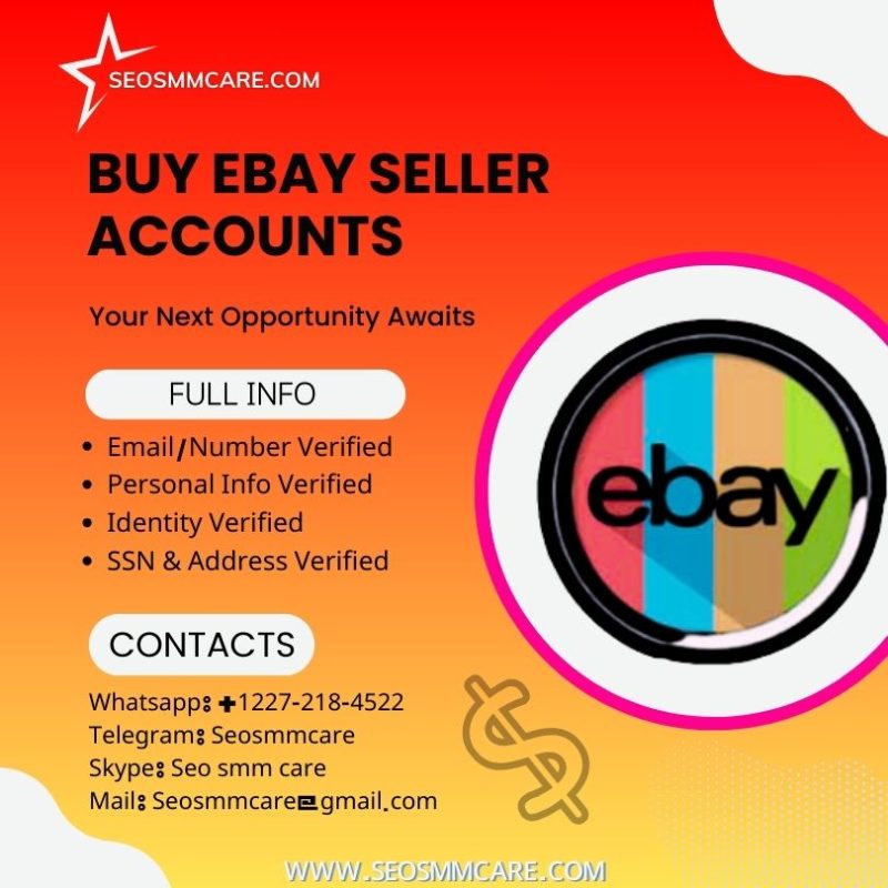 Buy eBay Seller Accounts