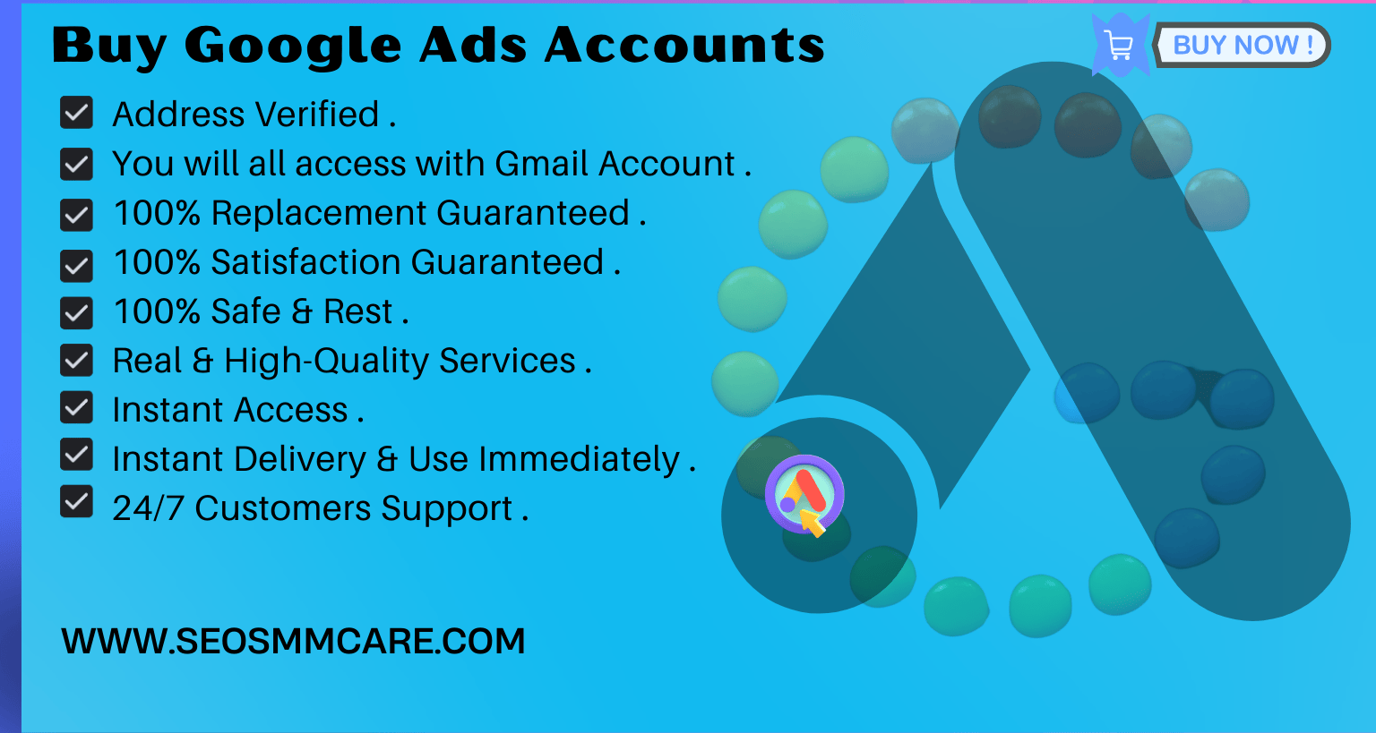 Buy google ads accounts