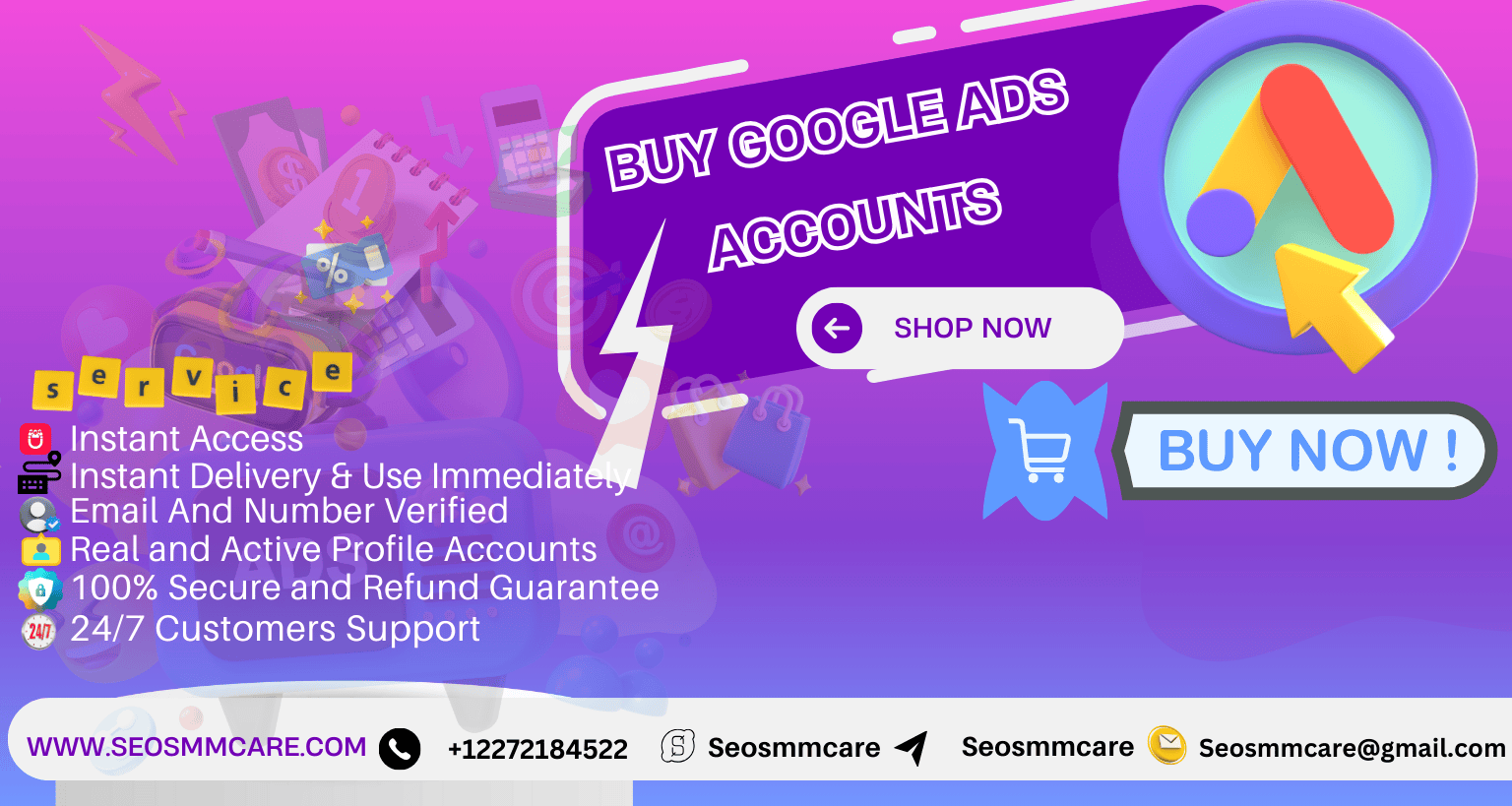 Buy google ads accounts