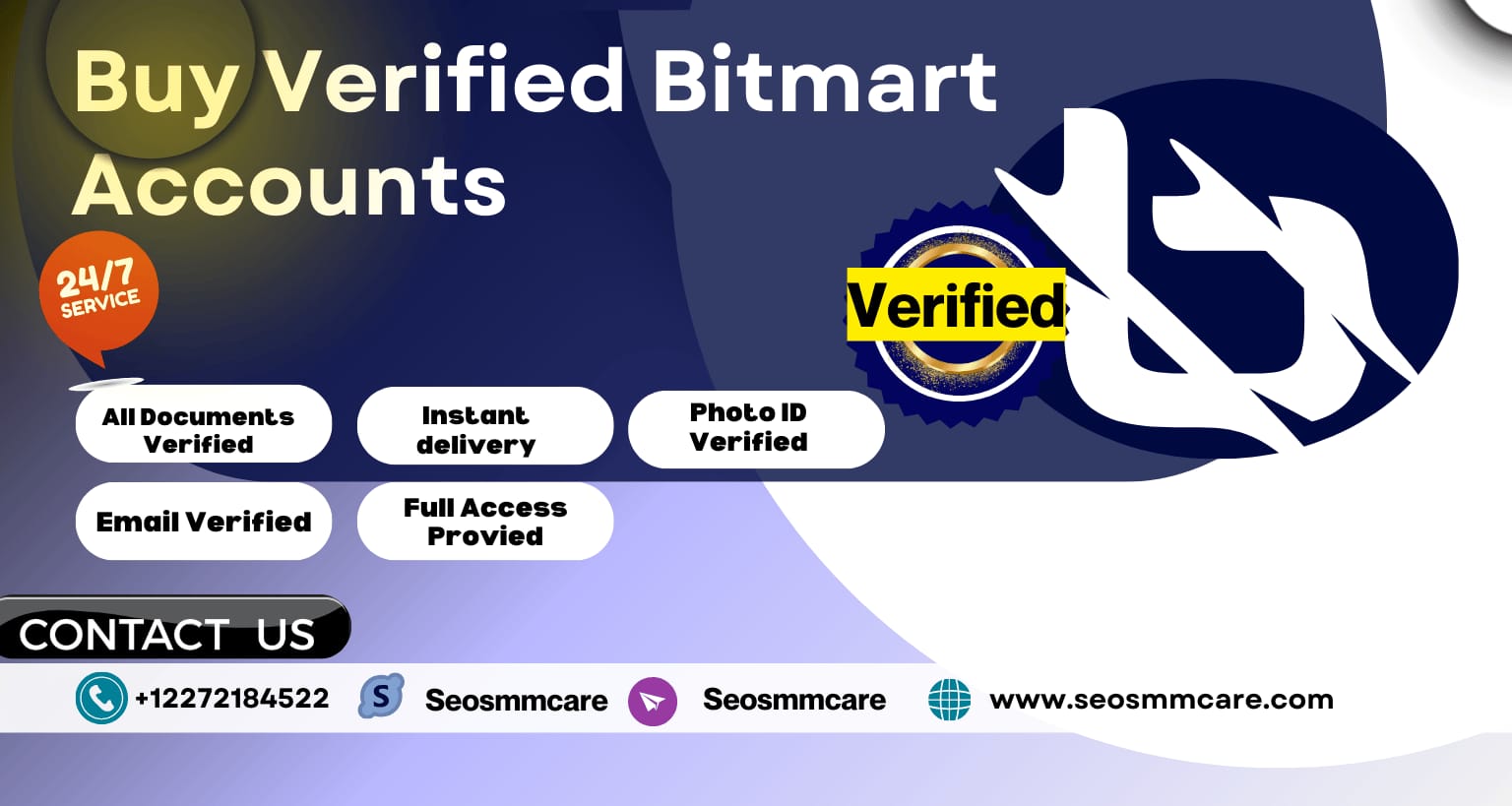 Buy verified bitmart accounts