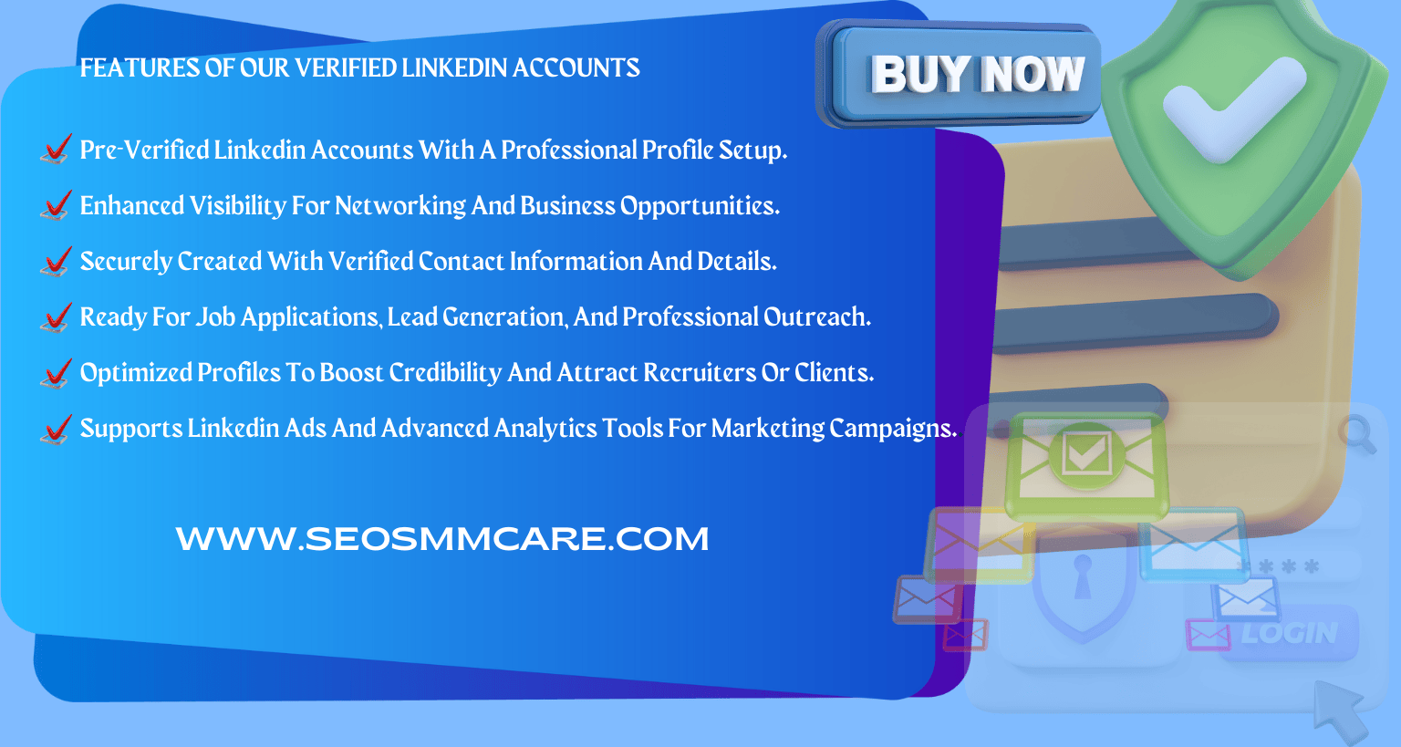 Buy verified linkedin accounts