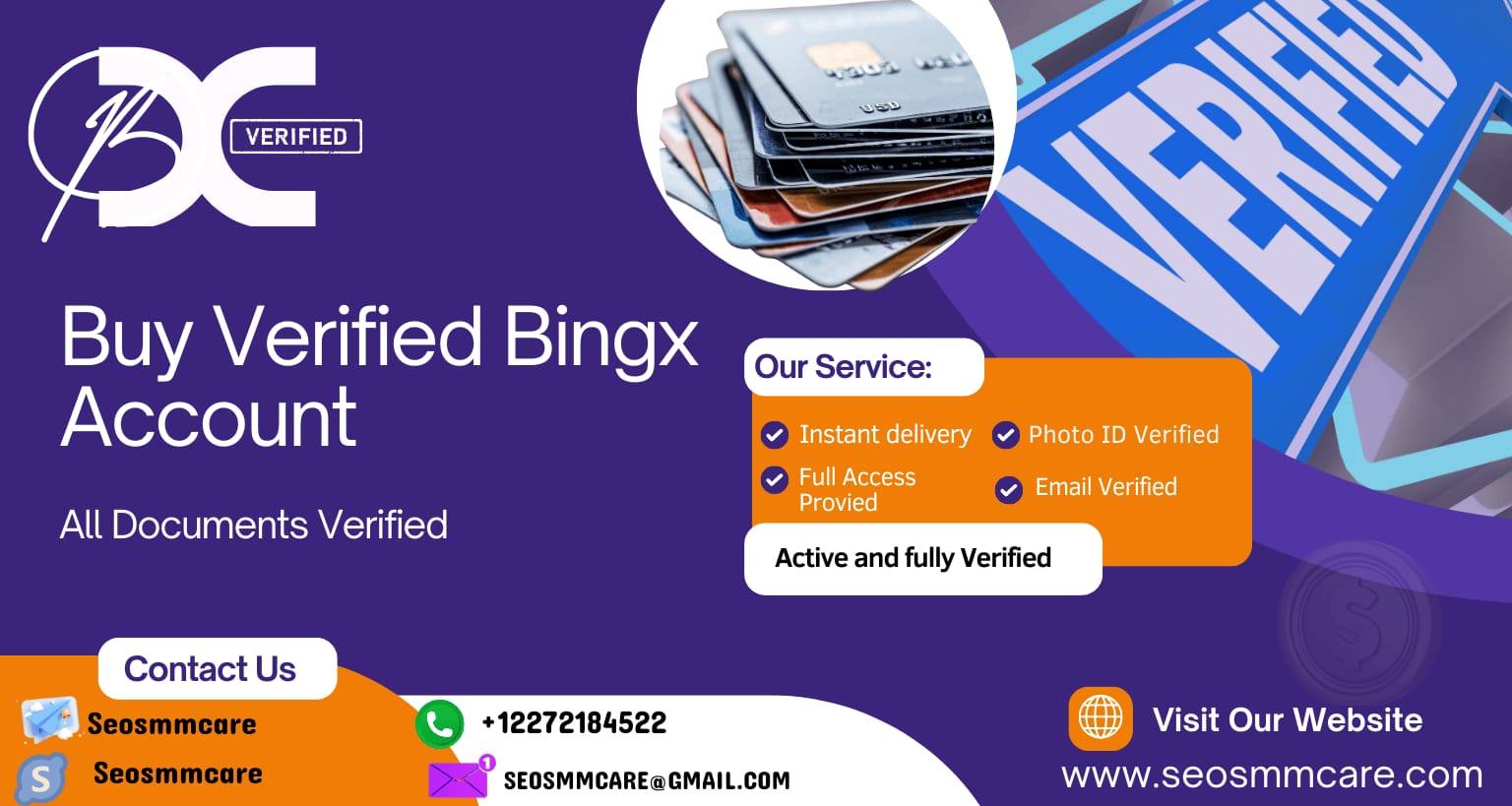 Buy verified bingx accounts