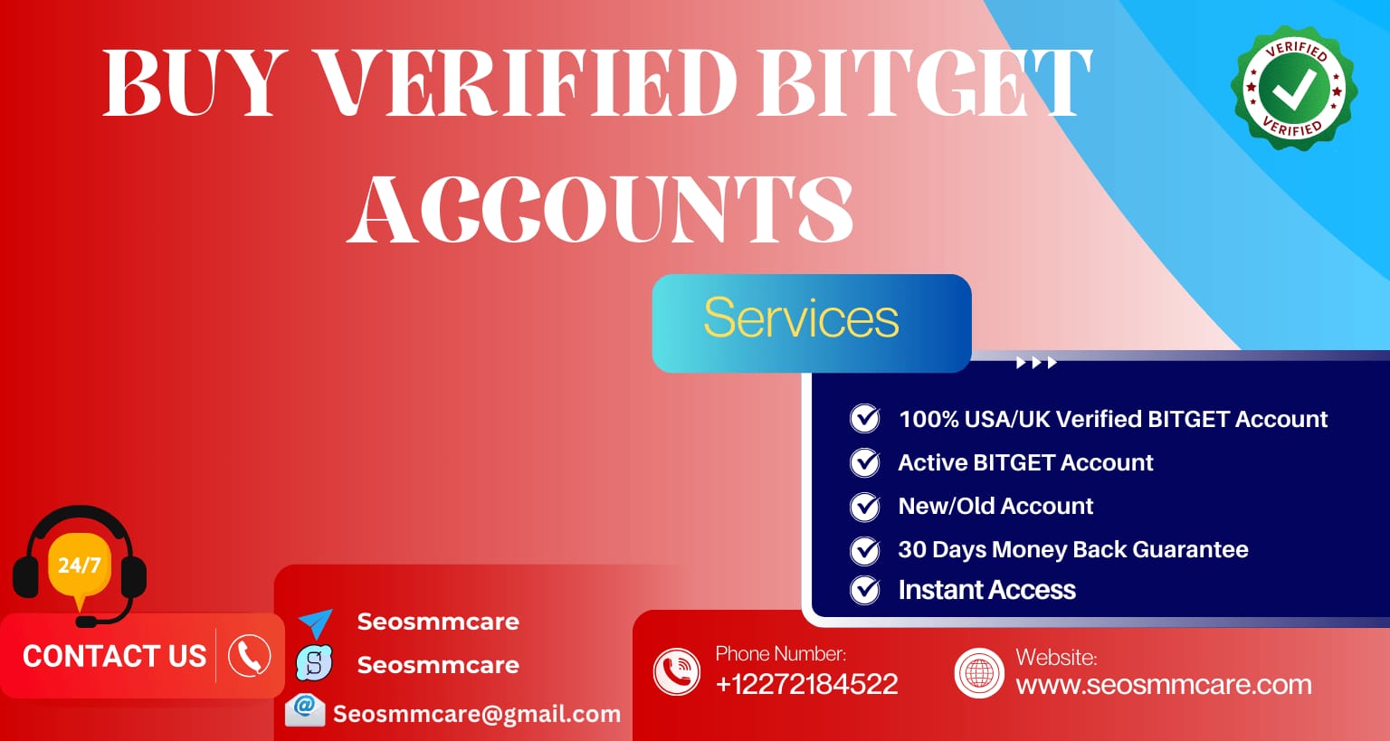 Buy verified bitget accounts