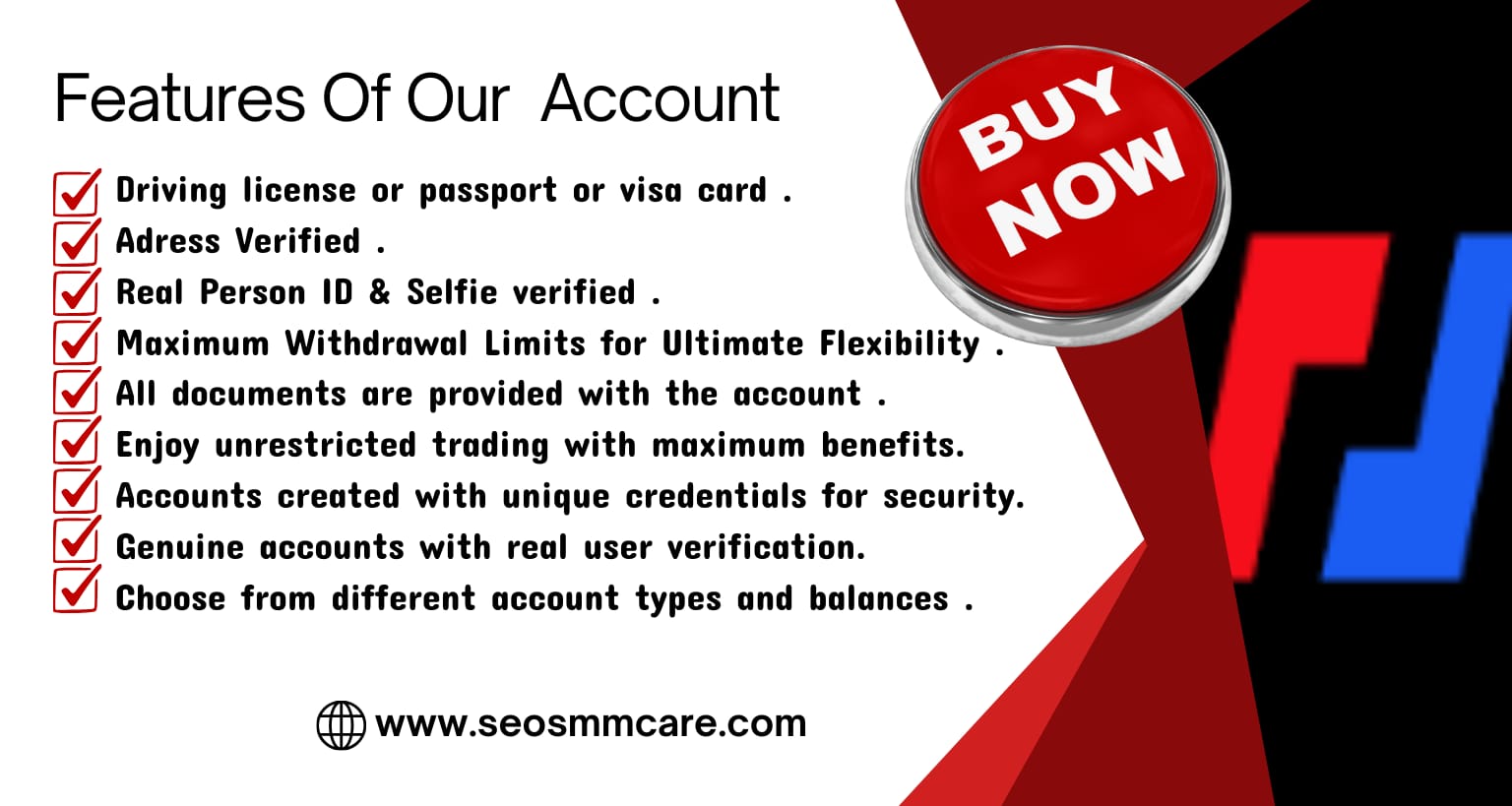 Buy verified bitmex accounts