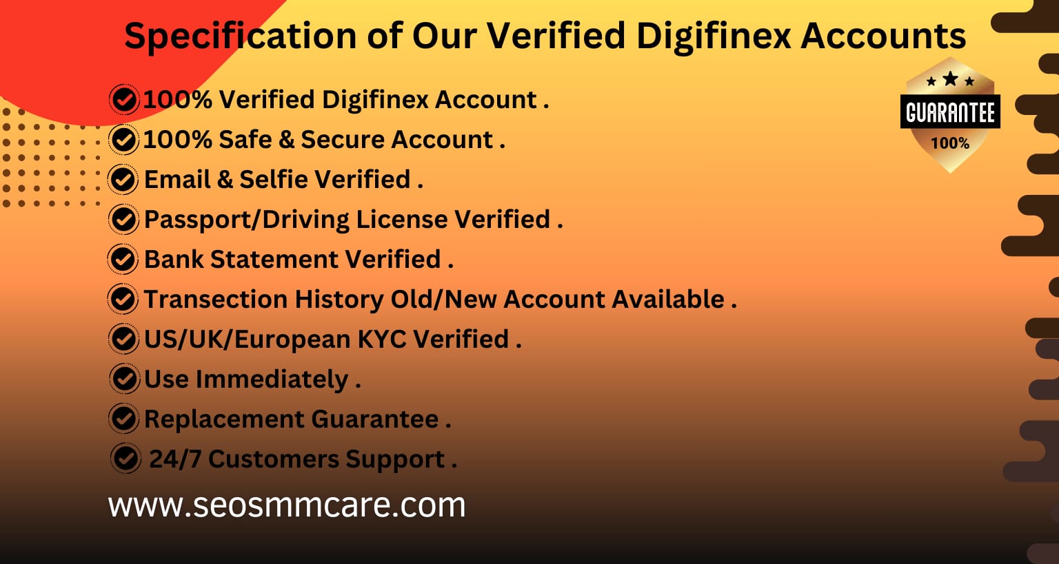 Buy verified digifinex accounts