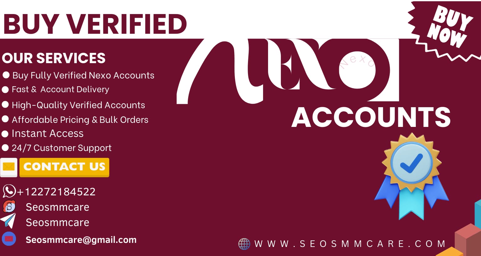 Buy verified nexo accounts