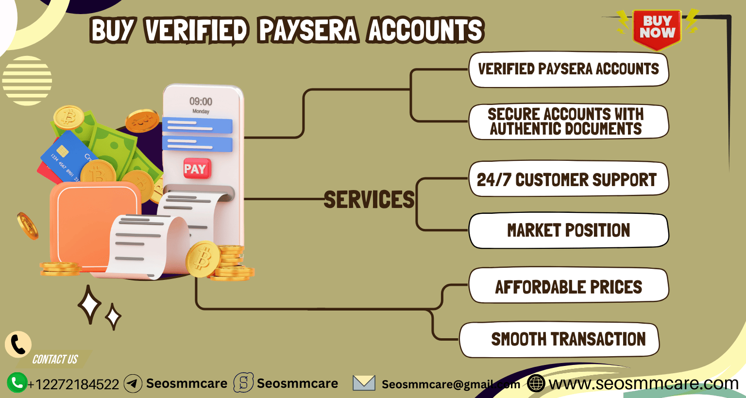 Buy verified paysera accounts
