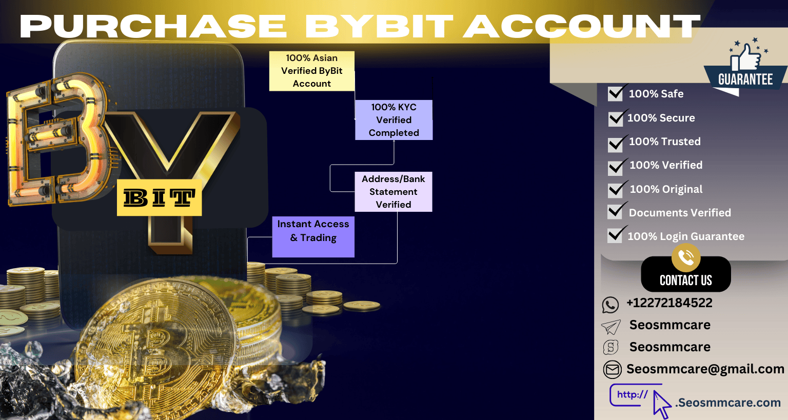 Buy verified bybit accounts
