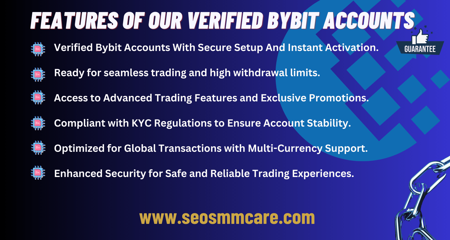 Buy verified bybit accounts