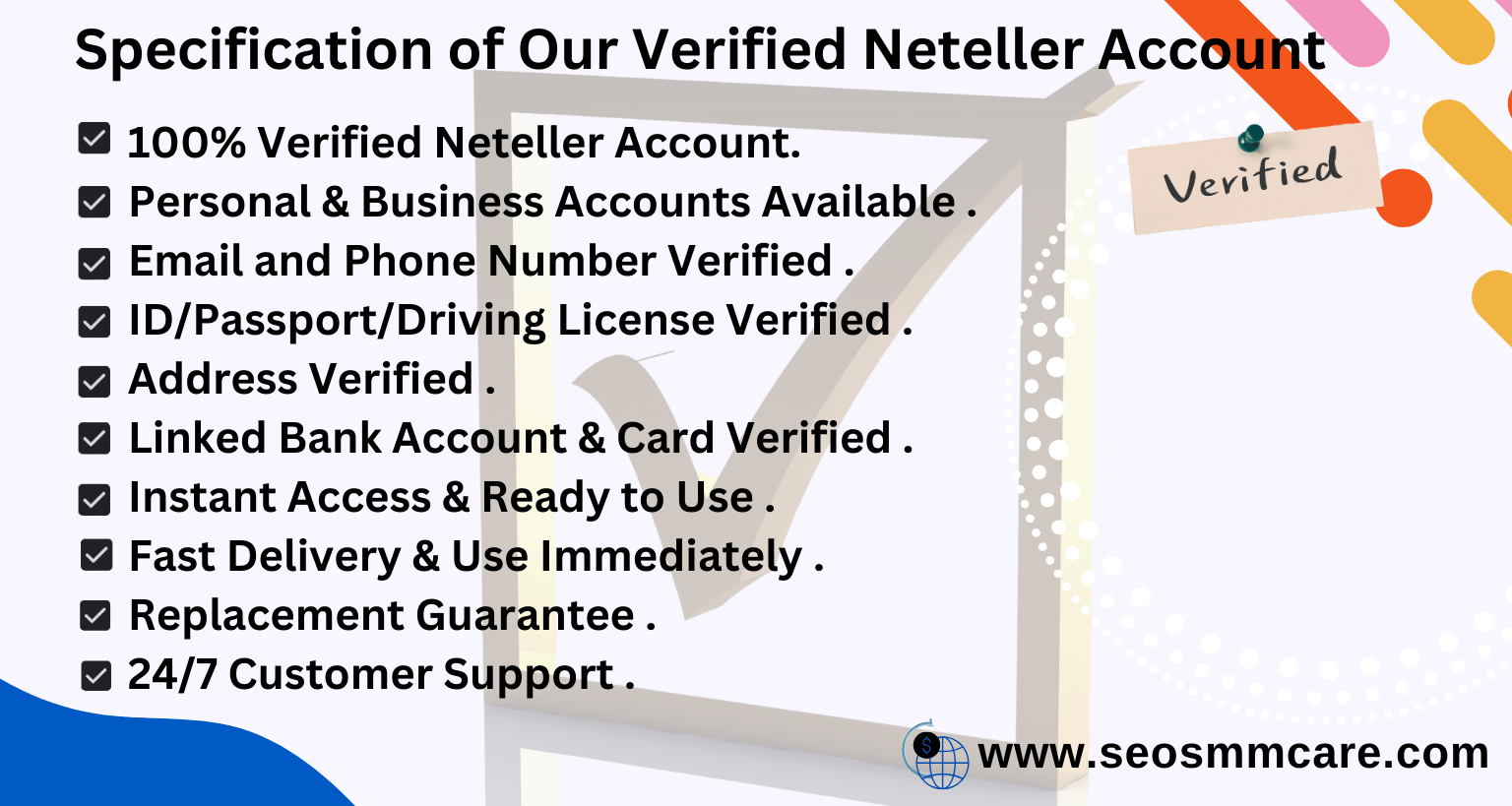 Buy verified neteller accounts