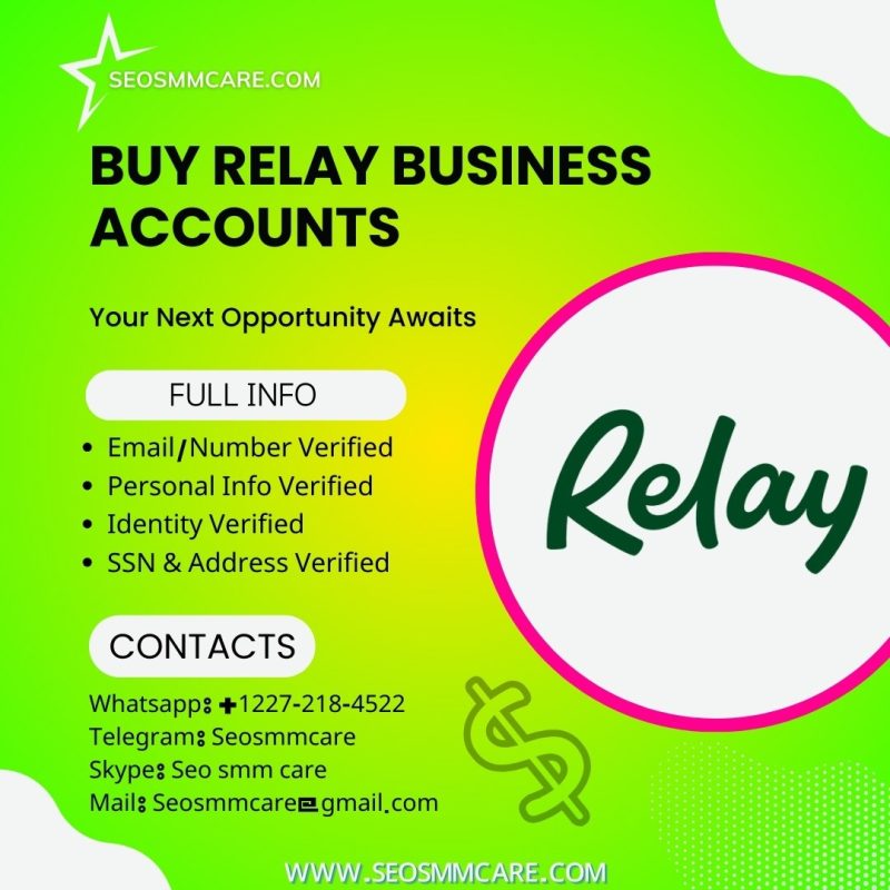 Buy Relay Business Accounts