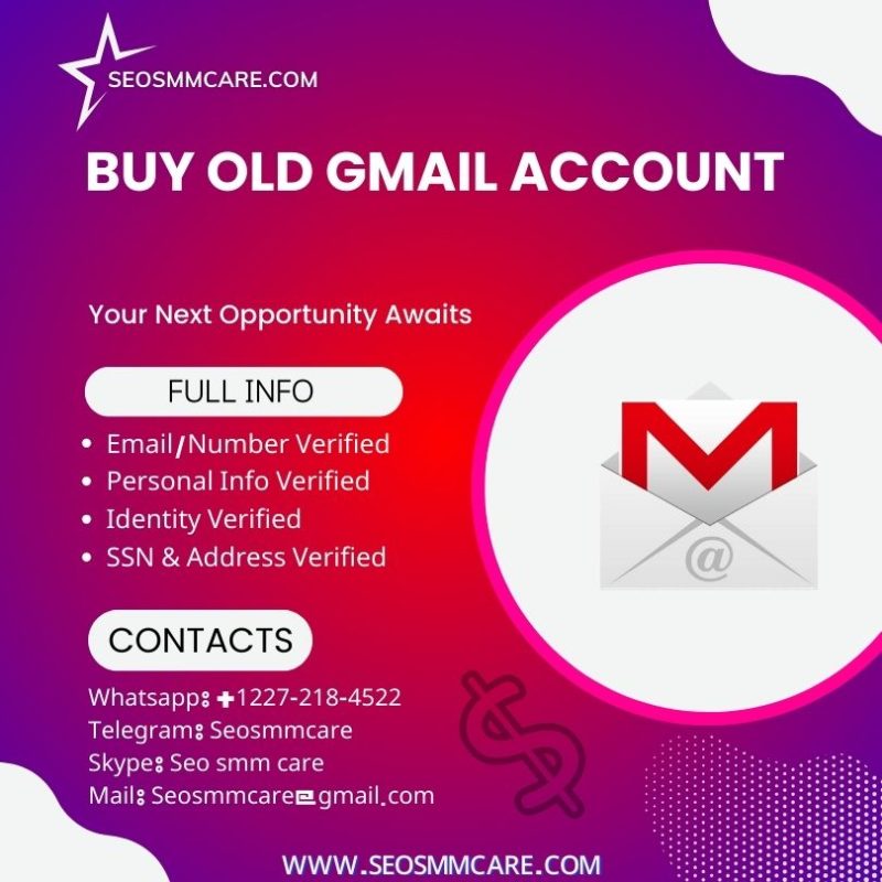 Buy US OLD Gmail Accounts
