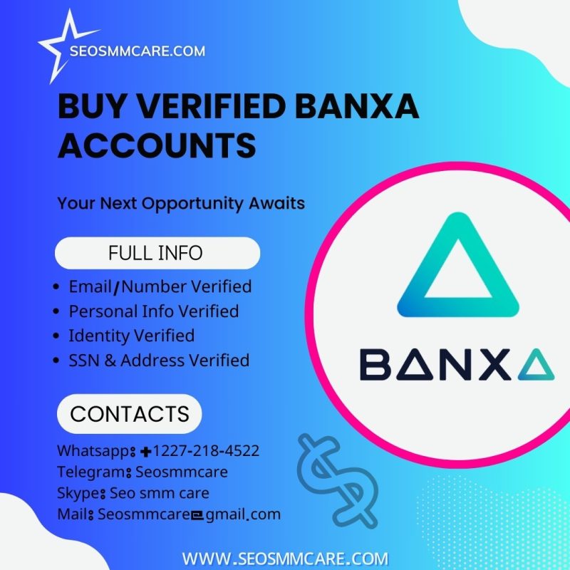 Buy Verified Banxa Accounts