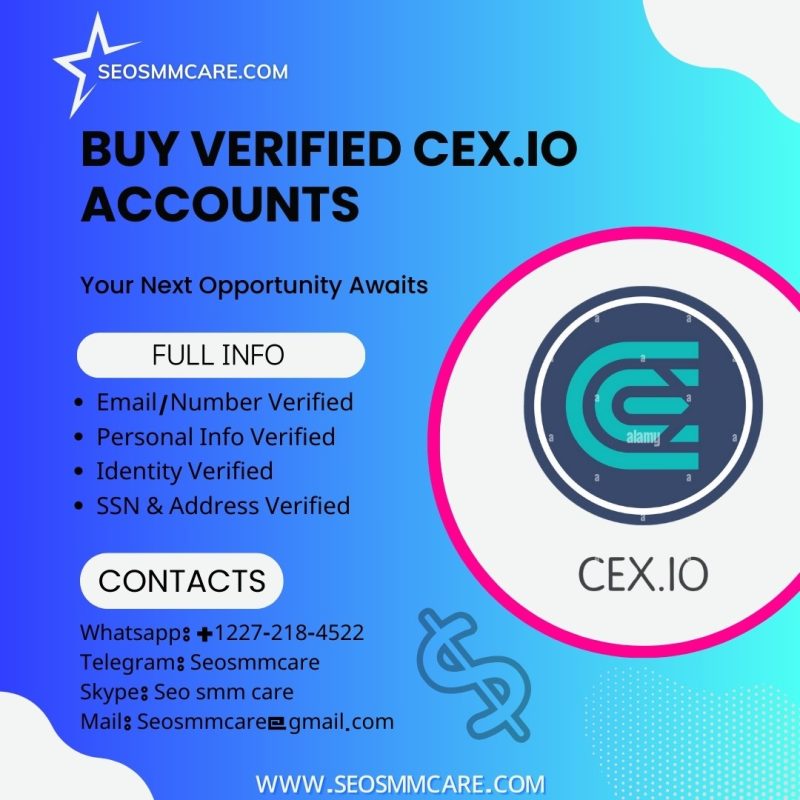 Buy Verified CEX.IO Accounts
