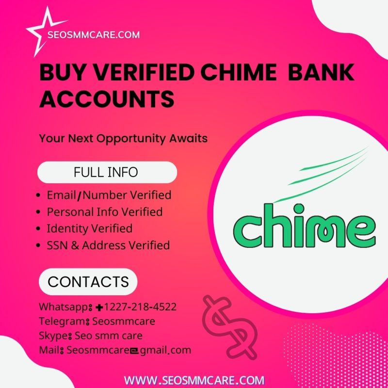 Buy Verified Chime Bank Accounts