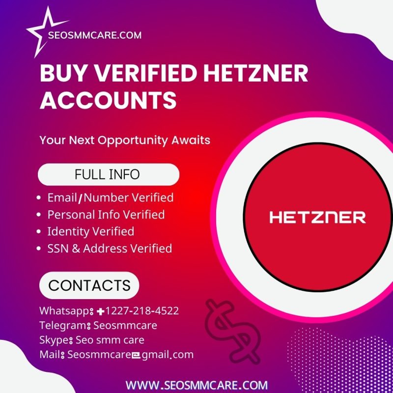 Buy Verified Hetzner Accounts