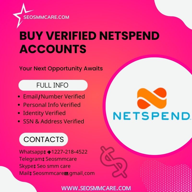 Buy Verified Netspend Accounts