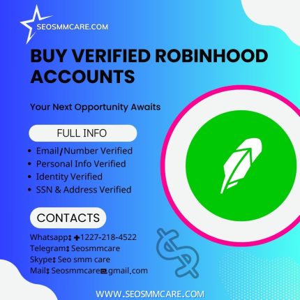 Buy Verified Robinhood Accounts