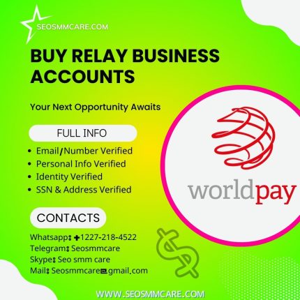 Buy Verified Worldpay Accounts